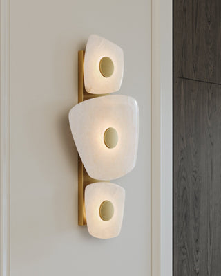 Vavenarae Applique Murale En Albâtre Asymétrique