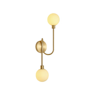 Holten Applique Murale en Verre et Laiton Armé Minimaliste Moderne
