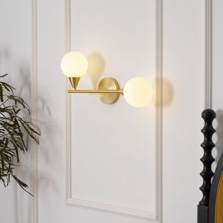 Holten Applique Murale en Verre et Laiton Armé Minimaliste Moderne