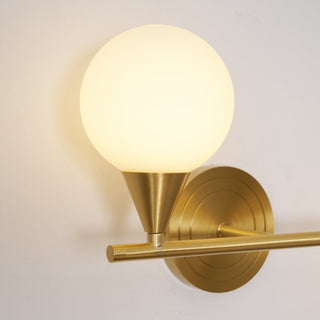 Holten Applique Murale en Verre et Laiton Armé Minimaliste Moderne