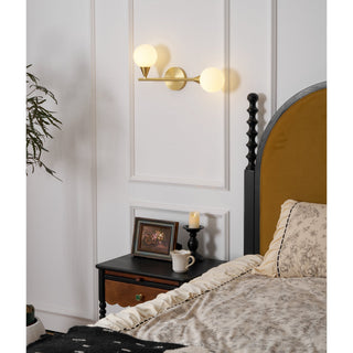 Holten Applique Murale en Verre et Laiton Armé Minimaliste Moderne