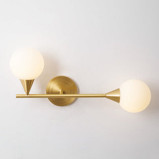 Holten Applique Murale en Verre et Laiton Armé Minimaliste Moderne