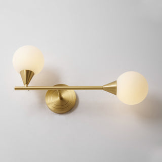 Holten Applique Murale en Verre et Laiton Armé Minimaliste Moderne