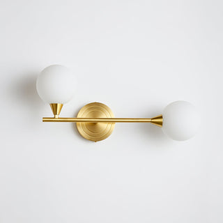 Holten Applique Murale en Verre et Laiton Armé Minimaliste Moderne