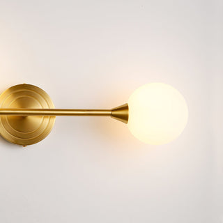 Holten Applique Murale en Verre et Laiton Armé Minimaliste Moderne