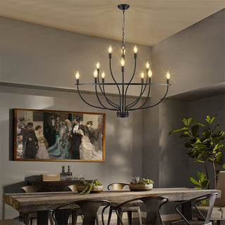 Myphaos Lustre en Métal de Laiton Industriel Vintage pour la Maison
