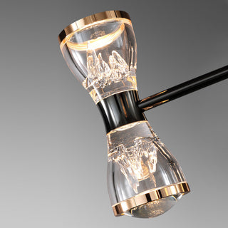 Orvelion Lustre de Luxe Postmoderne en Acrylique et Métal LED en Forme de Nid d'Abeille