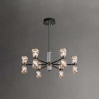 Orvelion Lustre de Luxe Postmoderne en Acrylique et Métal LED en Forme de Nid d'Abeille
