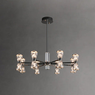 Orvelion Lustre de Luxe Postmoderne en Acrylique et Métal LED en Forme de Nid d'Abeille