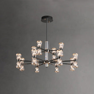 Orvelion Lustre de Luxe Postmoderne en Acrylique et Métal LED en Forme de Nid d'Abeille