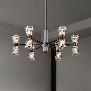 Orvelion Lustre de Luxe Postmoderne en Acrylique et Métal LED en Forme de Nid d'Abeille