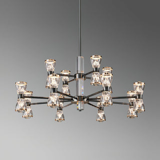 Orvelion Lustre de Luxe Postmoderne en Acrylique et Métal LED en Forme de Nid d'Abeille