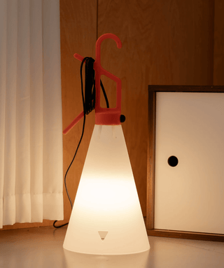 Hook Handle Cone Lamp-Neutral Decor
