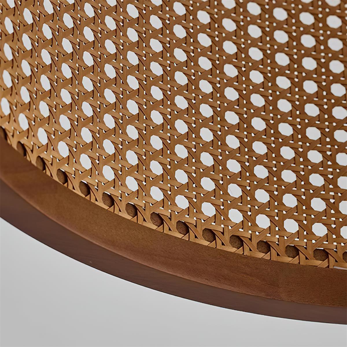 Gudon Woven Rattan Pendant Lamp-Neutral Decor