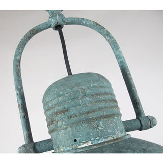 Hopedale Suspension Métal Vert Antique Industriel Vintage