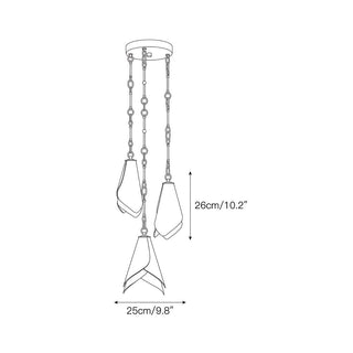 Ciririna Suspension en Piel à La Forme de Sabots de Cheval