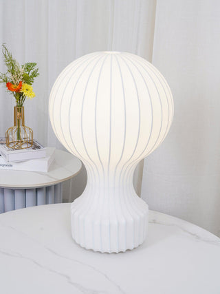 Lirove Lampe de Table Sculpturale en Acier