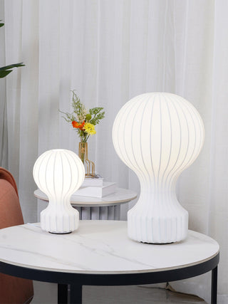 Lirove Lampe de Table Sculpturale en Acier
