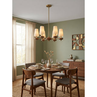 Orlan Shade Chandelier-Neutral Decor