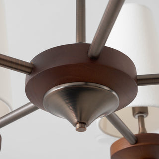 Orlan Shade Chandelier-Neutral Decor