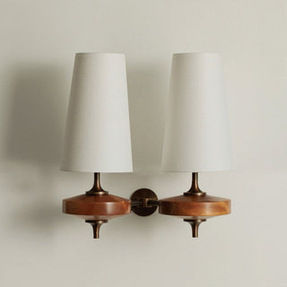 Soluelia Applique Murale Vintage en Laiton Antique