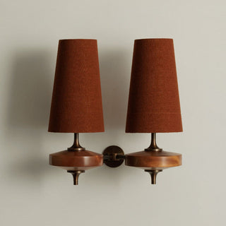 Soluelia Applique Murale Vintage en Laiton Antique