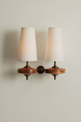 Soluelia Applique Murale Vintage en Laiton Antique