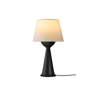 Tempo Vintage Wood Table Lamp-Neutral Decor