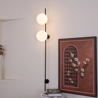 Evshaora Applique Murale Minimaliste Moderne en Verre