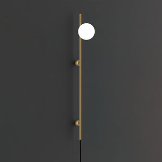 Evshaora Applique Murale Minimaliste Moderne en Verre