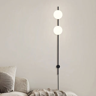 Evshaora Applique Murale Minimaliste Moderne en Verre