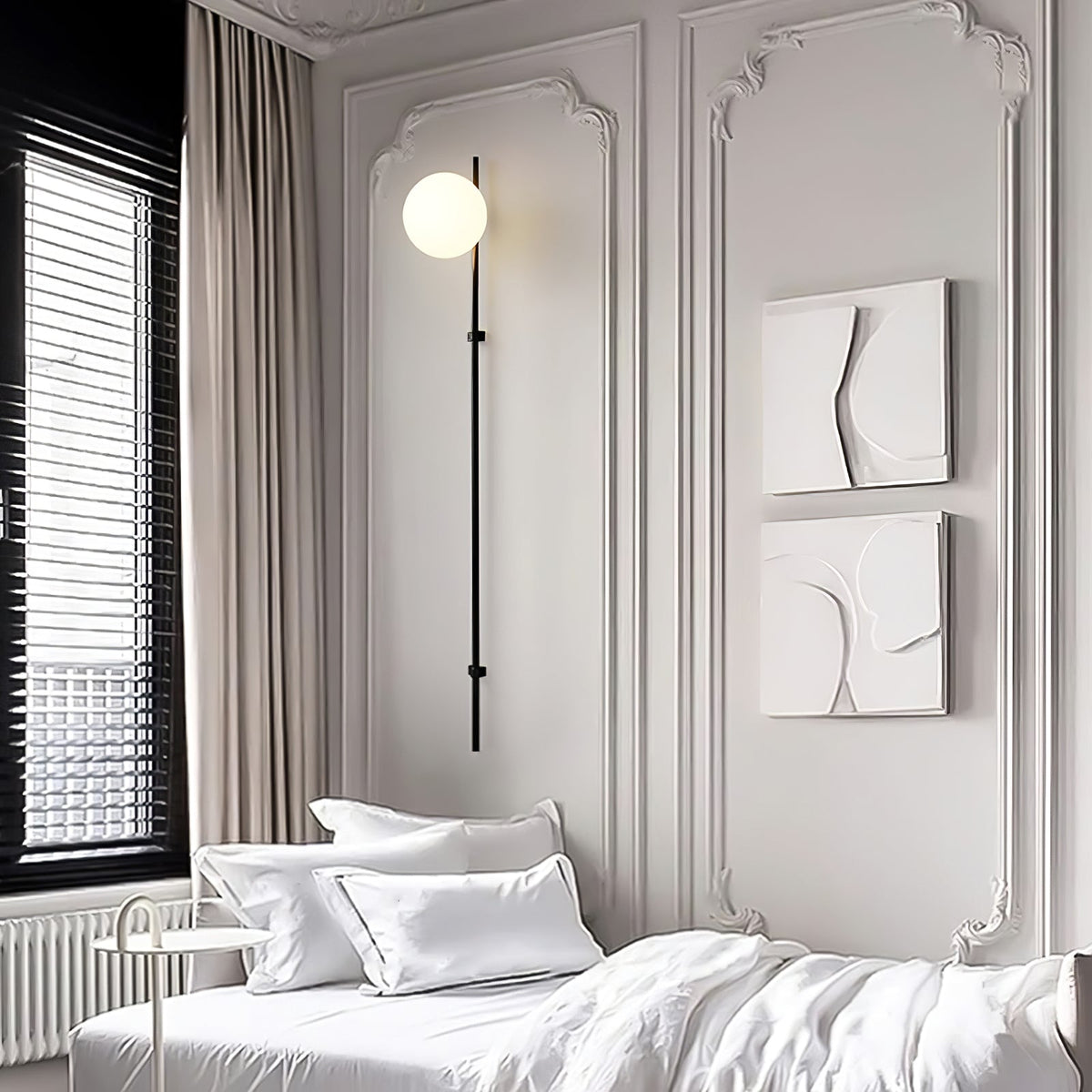 Vitheiel Applique Murale en Verre Minimaliste Moderne