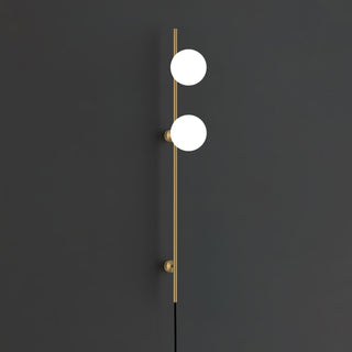 Evshaora Applique Murale Minimaliste Moderne en Verre