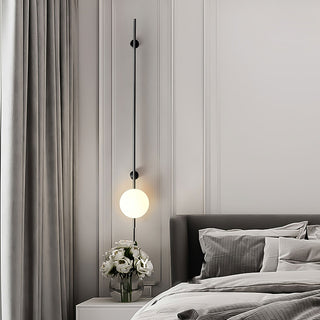 Evshaora Applique Murale Minimaliste Moderne en Verre