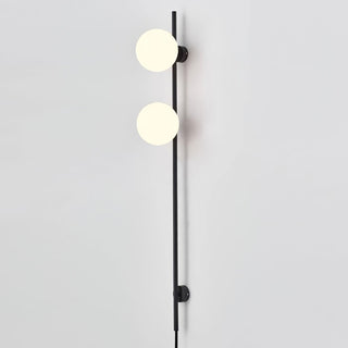 Evshaora Applique Murale Minimaliste Moderne en Verre