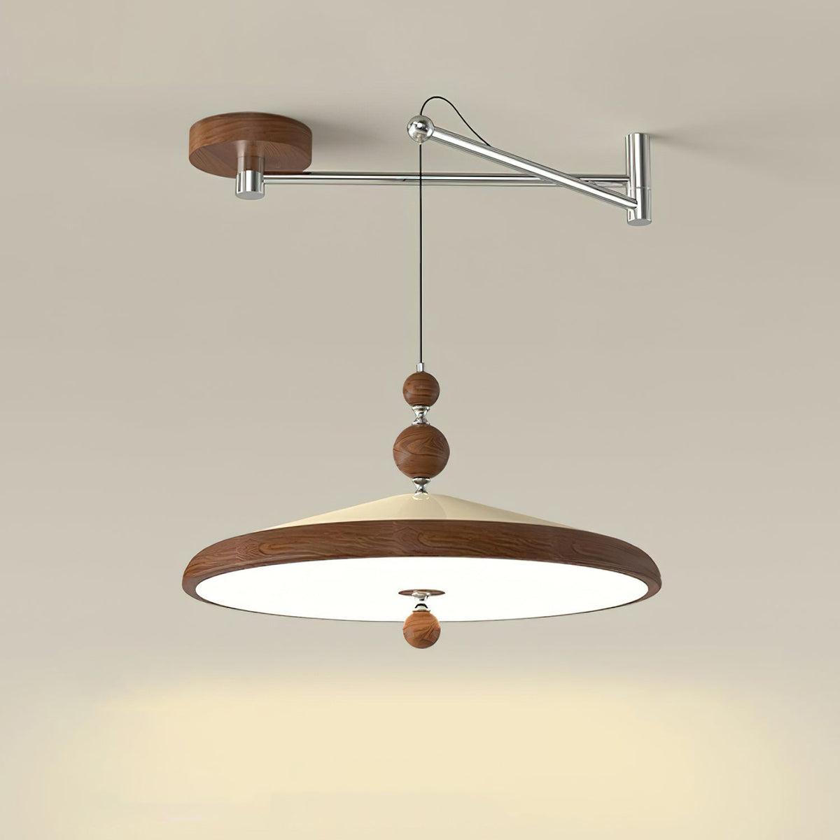 Geyon Adjustable Arm Pendant Lamp-Neutral Decor