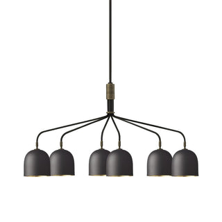 Aursolos Lustre Métal Industriel Vintage