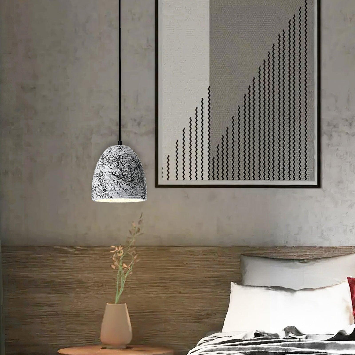 Marble Suspensions Modernes en Ciment