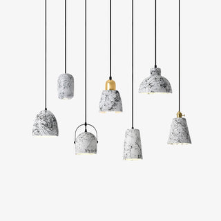 Marble Suspensions Modernes en Ciment