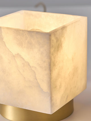 Usilia Lampe Plafonnier Laiton Albâtre Minimaliste Moderne