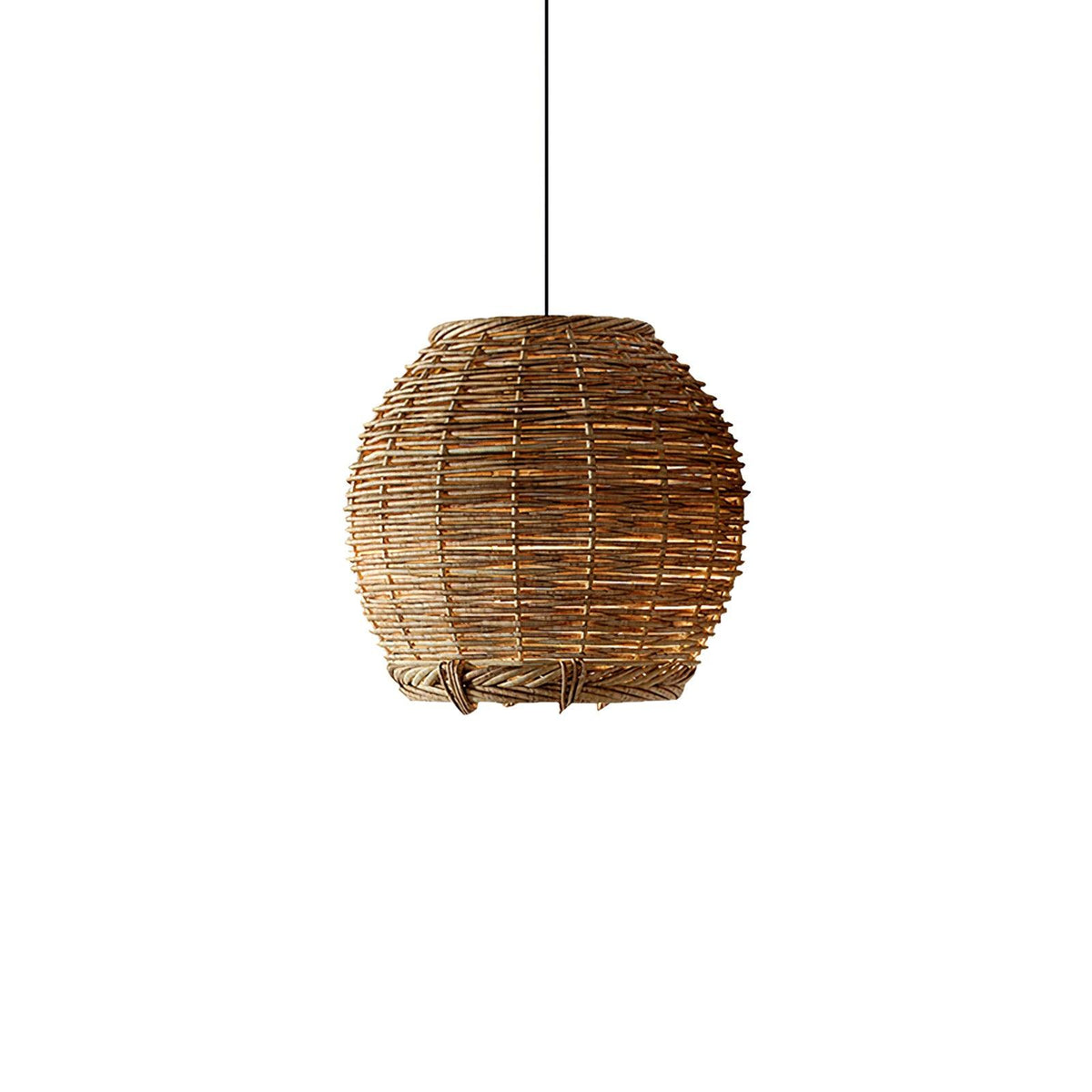 Wickora Suspension Rétro en Osier