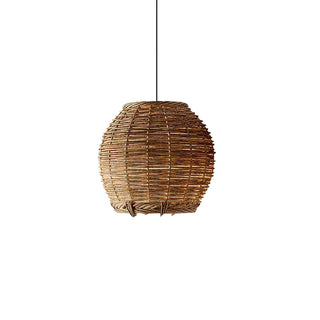 Wickora Suspension Rétro en Osier