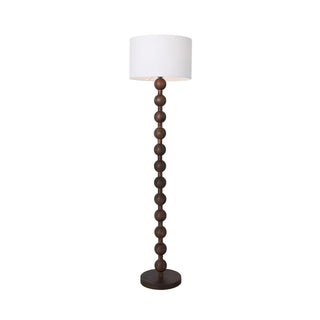 Paston Lampadaire en Bois Et Tissu
