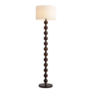 Paston Lampadaire en Bois Et Tissu
