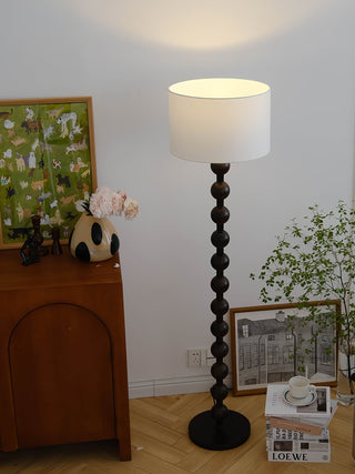 Paston Lampadaire en Bois Et Tissu