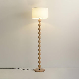 Paston Lampadaire en Bois Et Tissu