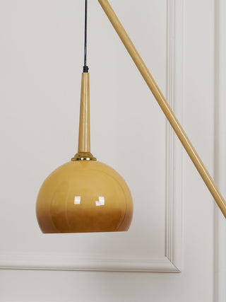 Catalil Lampadaire en Verre Rétro