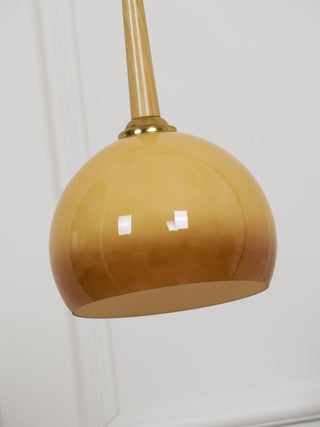 Catalil Lampadaire en Verre Rétro
