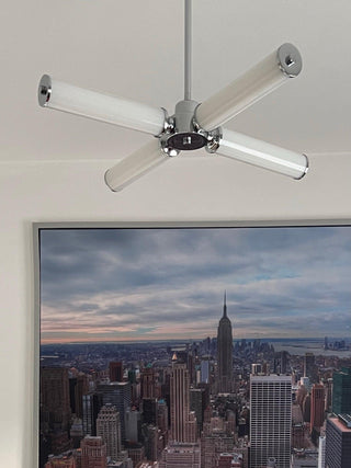 Zoliria Moderne Minimaliste LED Verre Lustre