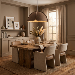 Hush Acoustic Felt Pendant Lamp-Neutral Decor